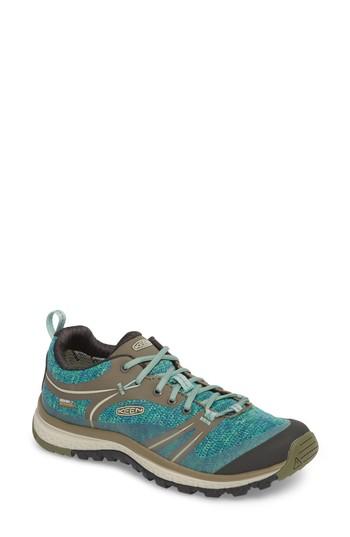 Women's Keen Terradora Waterproof Hiking Shoe .5 M - Red