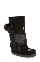 Women's Manitobah Mukluks Snowy Owl Waterproof Genuine Fur Waterproof Boot