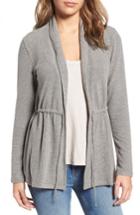 Women's Cupcakes And Cashmere Nero Tie Front Cardigan, Size - Grey