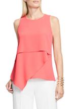 Women's Vince Camuto Asymmetrical Tiered Blouse