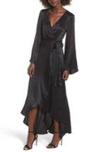 Women's Show Me Your Mumu Anita Wrap Maxi Dress - Black