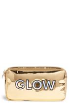 Stoney Clover Lane Glow Small Patent Pouch, Size - Gold