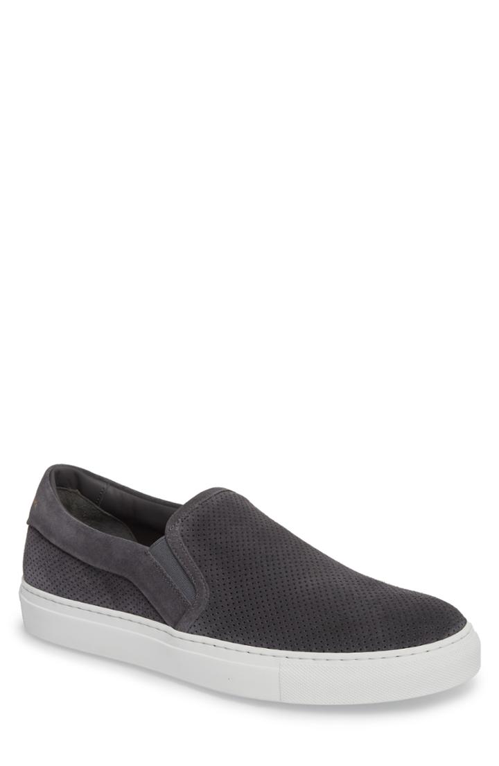 Men's To Boot New York Buelton Perforated Slip-on Sneaker .5 M - Beige