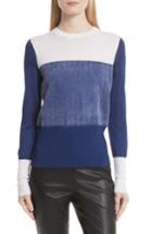 Women's Rag & Bone Marissa Colorblock Sweater, Size - Blue