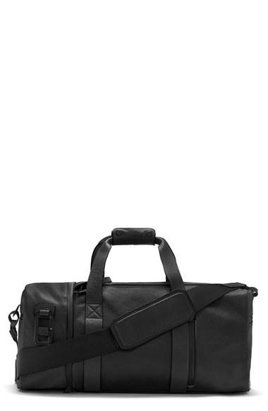 Men's Vince Camuto 'mestr' Leather & Suede Duffel Bag -
