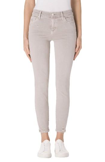 Women's J Brand 835 Capri Skinny Jeans - Metallic