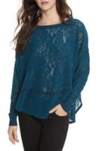 Women's Free People Not Cold In This Top - Blue
