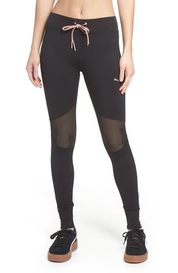 Women's Puma En Pointe Leggings - Black