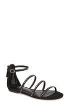 Women's Leith Grace Gladiator Cage Sandal M - Black