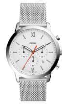 Men's Fossil Neutra Chronograph Mesh Strap Watch, 44mm