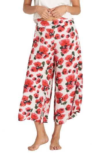 Women's Billabong Can It Be High Waist Culottes - Ivory