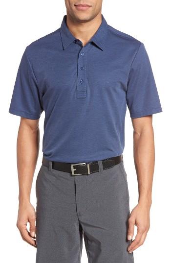 Men's Travis Mathew The Ten Year Polo, Size - Blue