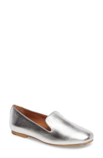 Women's Gentle Souls Eugene Flat M - Metallic