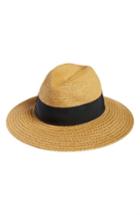 Women's Nordstrom Wide Brim Straw Panama Hat -