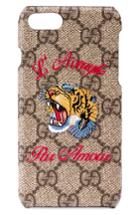 Gucci L'aveugle Par Amour Gg Tiger Iphone 7 Case - None