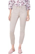 Women's Nydj Ami High Waist Colored Stretch Skinny Jeans (similar To 16w) - Beige