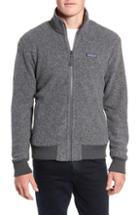 Men's Patagonia Woolyester Fleece Jacket, Size - Grey