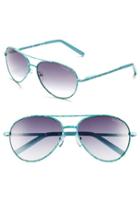 Women's Lilly Pulitzer 'augusta' 57mm Sunglasses - Blue Floral