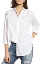 Women's Rails Taylor Beaded Shirt - White