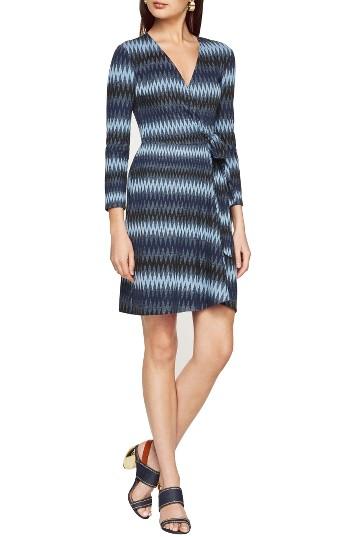 Women's Bcbgmaxazria Adele Wrap Dress - Blue