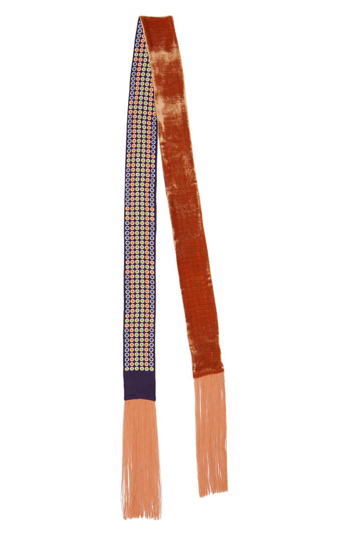 Women's Mantero Sugar Dots Scarf, Size - Brown