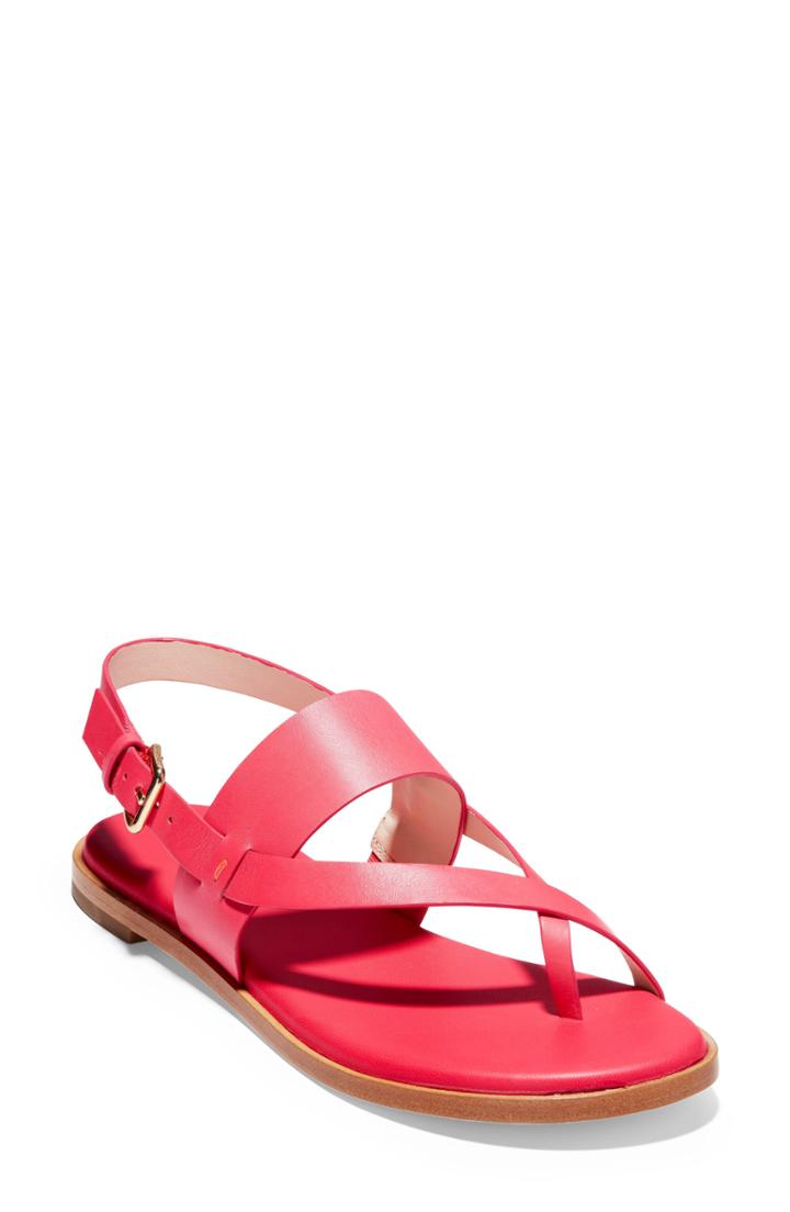 Women's Cole Haan Anica Sandal .5 B - Red