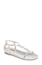 Women's Pink Paradox London Kaylee Ankle Strap Sandal M - Metallic