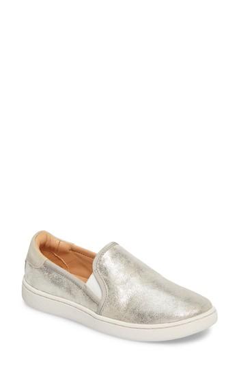 Women's Ugg Cas Stardust Slip-on Sneaker .5 M - Metallic