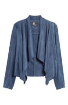 Women's Kut From The Kloth Tayanita Faux Suede Jacket - Blue