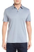 Men's Robert Barakett Batiste Pima Cotton Polo, Size - Grey