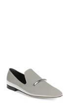 Women's Via Spiga Is Flat Loafer, Size 4 M - Grey