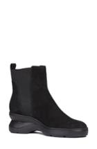 Women's Geox Ascythia Wedge Bootie Us / 35eu - Black