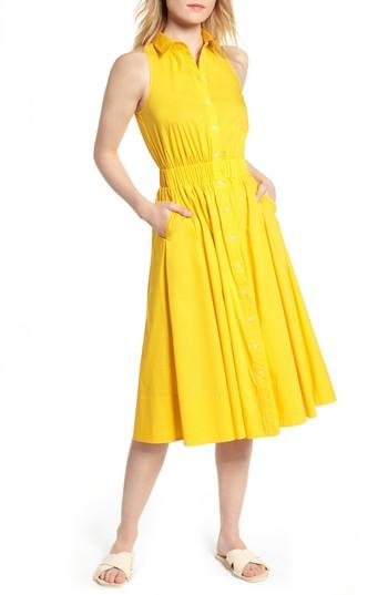 Women's 1901 Sleeveless Shirtdress - Blue