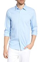 Men's Bonobos Unbutton Down 2.0 Slim Fit Sport Shirt, Size R - Blue