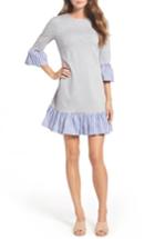 Women's Eliza J Flounce Hem Sweatshirt Dress