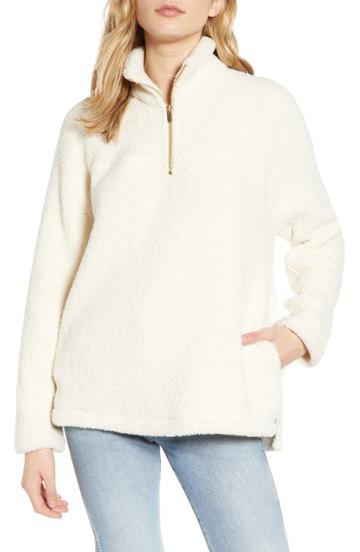 Women's Thread & Supply Drayton Fleece Pullover - Ivory