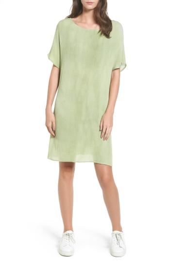 Women's Cotton Emporium Woven Shift Dress - Green