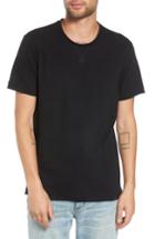 Men's Treasure & Bond Raw Edge Fleece T-shirt - Black