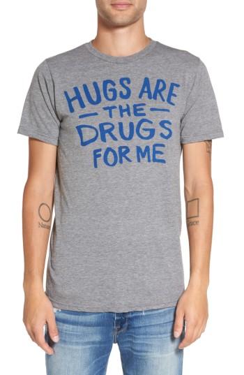 Men's Palmercash Hugs Are The Drugs T-shirt