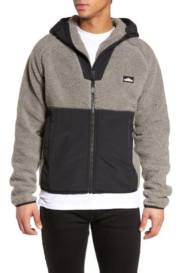 Men's Penfield Vaughn Hooded Fleece Jacket - Grey