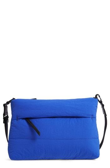 Trouve Keri Nylon Crossbody - Blue