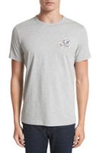 Men's Moncler Patch Detail T-shirt, Size - Grey