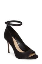 Women's Imagine By Vince Camuto Rielly Ankle Strap Sandal .5 M - Black