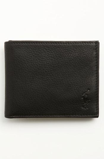 Men's Polo Ralph Lauren Bifold Leather Wallet -