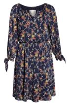 Women's Gal Meets Glam Collection Bonnie Floral Print Blouson Dress