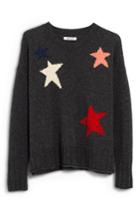 Women's Madewell Starry Night Pullover Sweater, Size - Grey