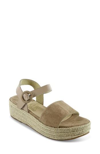 Women's Klik Kati Platform Sandal M - Brown
