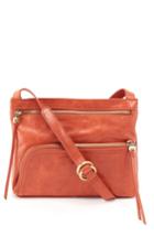 Hobo Cassie Leather Crossbody Bag - Red