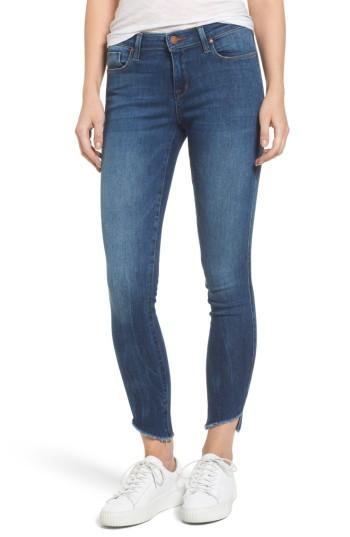 Women's Fidelity Denim Mila Step Hem Skinny Jeans - Blue