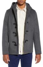 Men's Scotch & Soda Wool Blend Duffel Coat - Grey